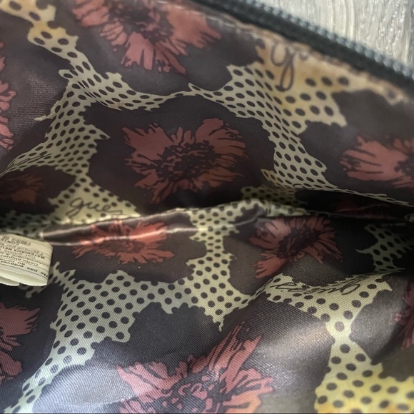 Brown Small Guess shoulder bag crocodile pattern - Picture 5 of 7